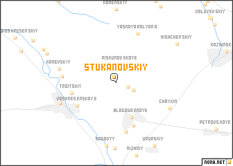 map of Stukanovskiy