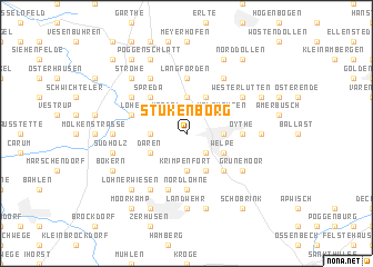 map of Stukenborg