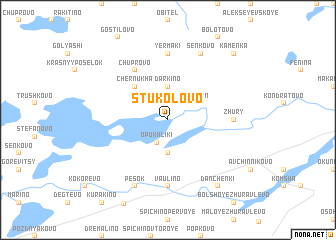 map of Stukolovo