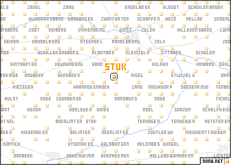 map of Stuk