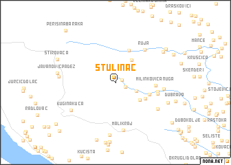 map of Štulinac