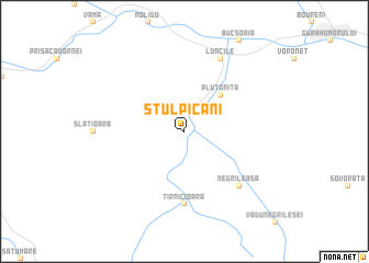 map of Stulpicani