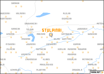 map of Stulpinai