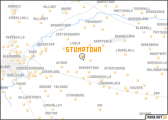 map of Stumptown