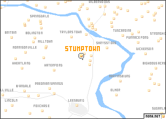 map of Stumptown