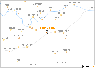 map of Stumptown