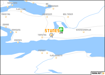 map of Stunes