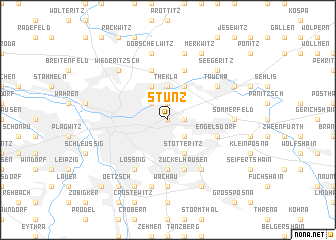 map of Stünz