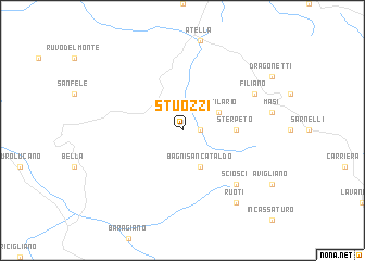 map of Stuozzi