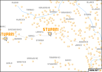 map of Stupari