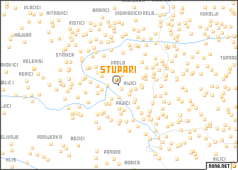 map of Stupari