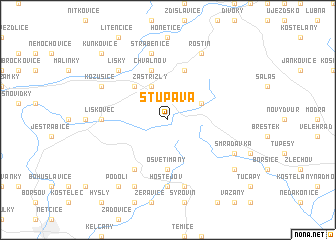 map of Stupava