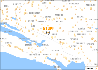 map of Stupa