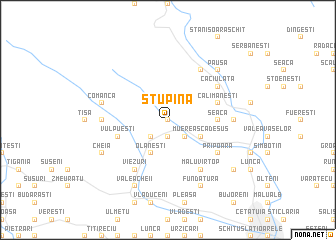 map of Stupina