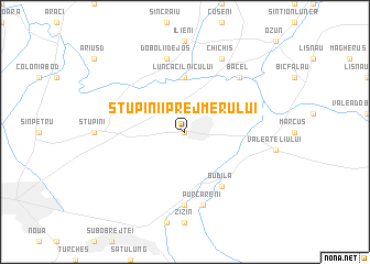 map of Stupinii-Prejmerului
