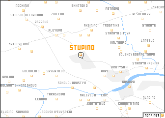 map of Stupino