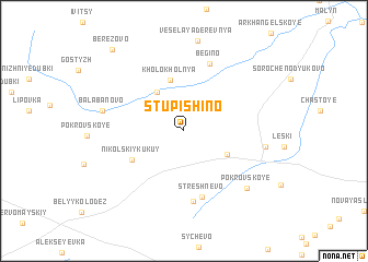 map of Stupishino