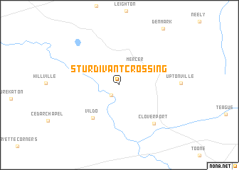 map of Sturdivant Crossing