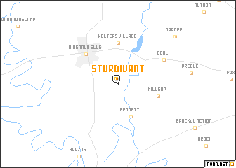 map of Sturdivant
