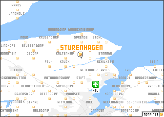 map of Sturenhagen