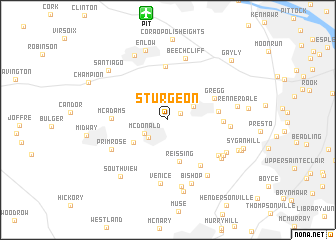 map of Sturgeon