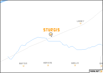 map of Sturgis