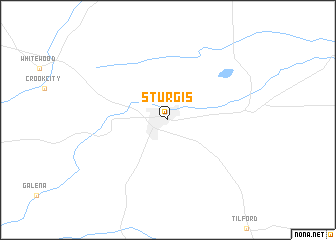 map of Sturgis