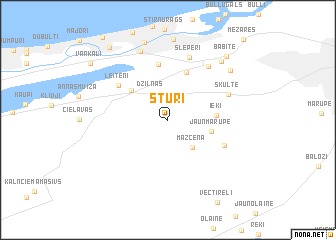 map of Stūri