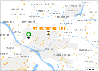 map of Sturwood Hamlet