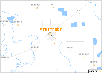 map of Stuttgart