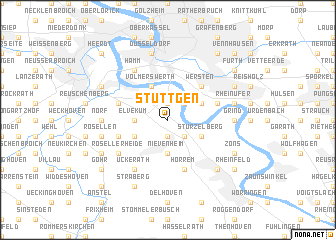 map of Stüttgen
