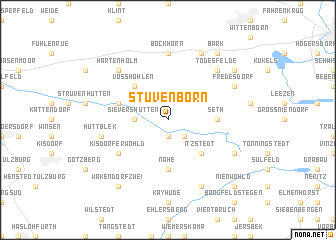 map of Stuvenborn