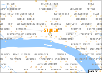 map of Stuven