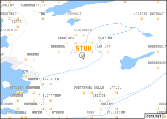 map of Stuv