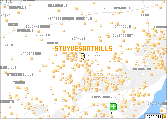 map of Stuyvesant Hills