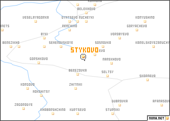 map of Stykovo