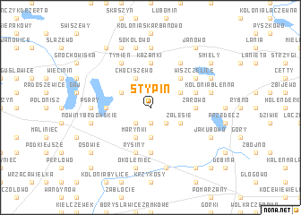 map of Stypin