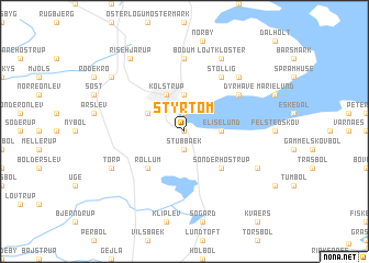map of Styrtom