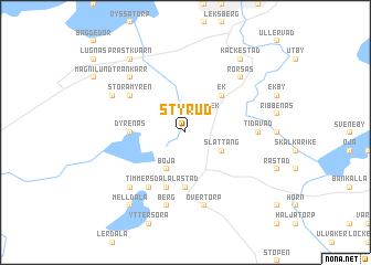 map of Styrud