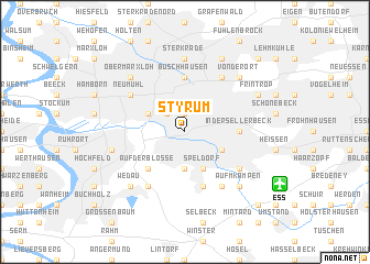 map of Styrum