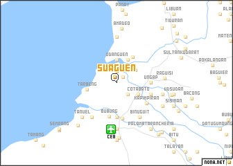 map of Suaguen