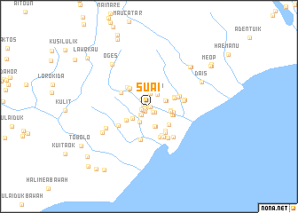 map of Suai