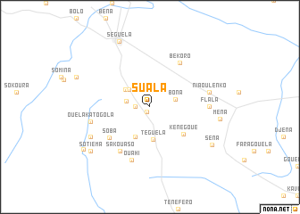 map of Suala