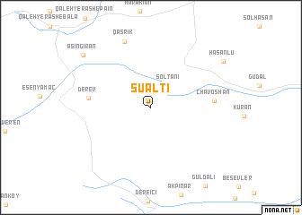 map of Sualtı