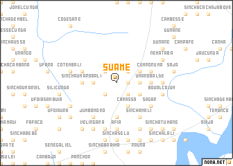 map of Suame