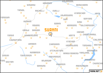 map of Suam-ni