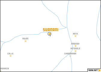 map of Suañañi