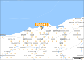 map of Suances