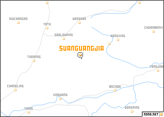 map of Suanguangjia