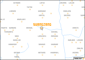 map of Suangzang